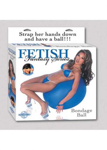 Fetish Fantasy Series Bondage Ball blau thumb 1